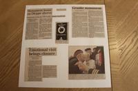 Thumbnail for A: Monument Home on Dieppe Shores, Emotional visit brings closure, Granite monument