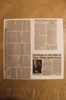 Thumbnail for A: The enduring legacy of Vimy Ridge, Three Windsor Delegates, Emotions to run high at vimy ridge anniversary, 1007