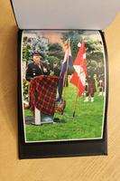 Thumbnail for P: Berthiaume Speaking at Dieppe Anniversary with Essex and Kent Scottish in Background