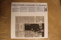 Thumbnail for A: Essex Scottish Commander to Step Down, Soldier Weds Before Leaving, 2007