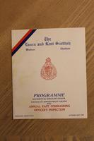 Thumbnail for D: Essex and Kent Scottish Change of Appointment Parade, Inspection, 1990