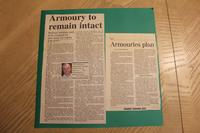 Thumbnail for A: Armoury to remain intact, armouries plan, 2004