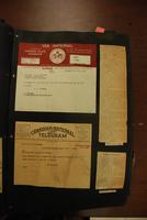 Thumbnail for A: Cpt. Hayhurst, Telegrams between Pearson and Hayhurst