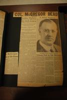 Thumbnail for Articles (2), Col. McGregor Dead