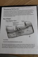 Thumbnail for Printout of Dieppe Raid (info and map)