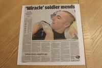 Thumbnail for A: Miracle Soldier mends, Moncur