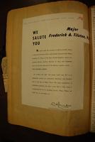 Thumbnail for Letter from National Merchaniser Thanks Tilston for Service