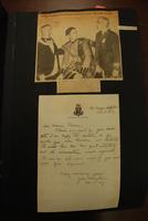 Thumbnail for A: Essex Scottish band, handwritten letter to Pearson