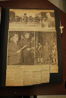 Thumbnail for A: Parade Led by Dieppe Veteran, Colours Received from Sanctuary