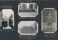Thumbnail for P: Col.'s Speech at Dieppe Beach, Jim in Nightingale Park (Antwerp), Officers of Essex Scottish at Denton Park, Moat and Chateau near Dunkerque (Battalion HQ)