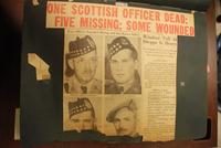 Thumbnail for A: One Scottish Officer Dead: Five Missing: Some Wounded at Dieppe