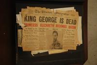 Thumbnail for A+D: King George Death and Princess Elizabeth Becomes Queen, Regiment Has Post-War Reunion, Map: Metronome, A: Dieppe