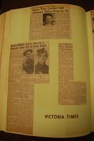 Thumbnail for A: Tilston and Cosens V.C., DSO, Bullet wound to heart